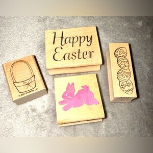 Easter Wooden Stamp Set